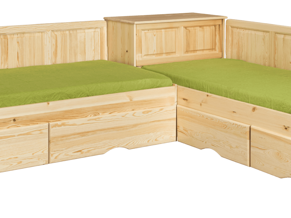 ЪГЛОВИ ЛЕГЛА С РАКЛА И ЧЕКМЕДЖЕТА ЗА МАТРАЦИ 82/190